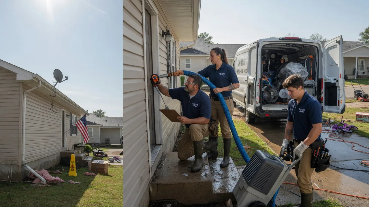 Ceiling Water Damage Restoration in Royal City, WA near me